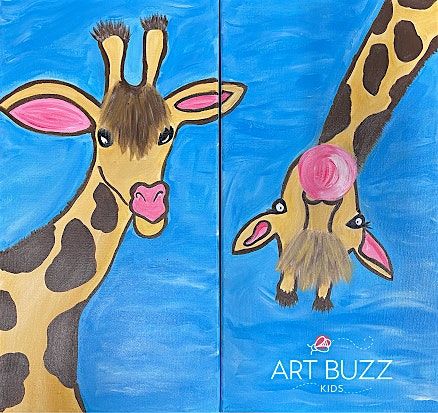 Mini & Me Giraffes | 1 Ticket Covers 2