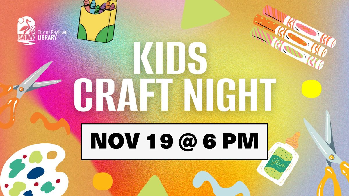 Kids Craft Night