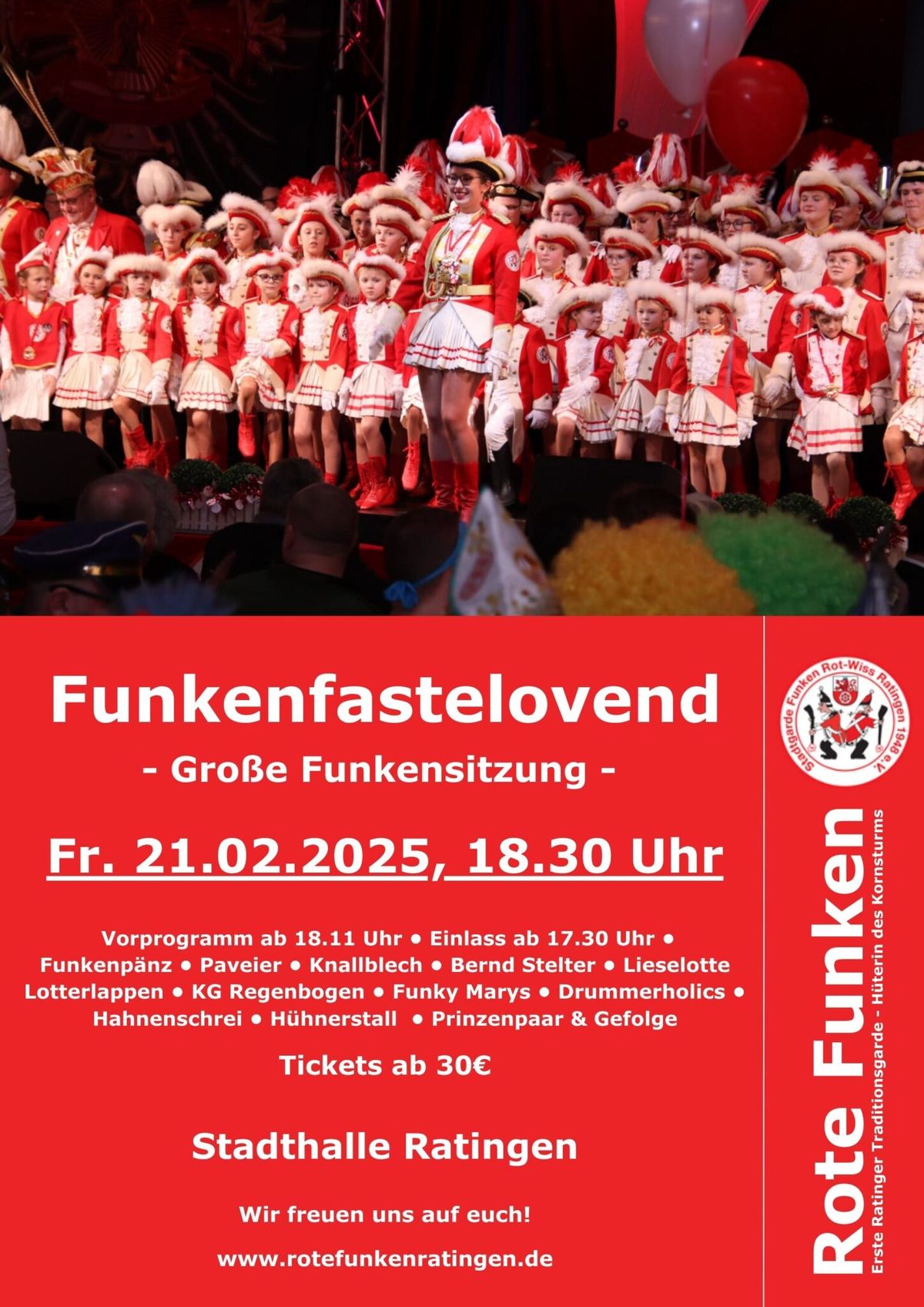 Funkenfastelovend - Die gro\u00dfe Funkensitzung