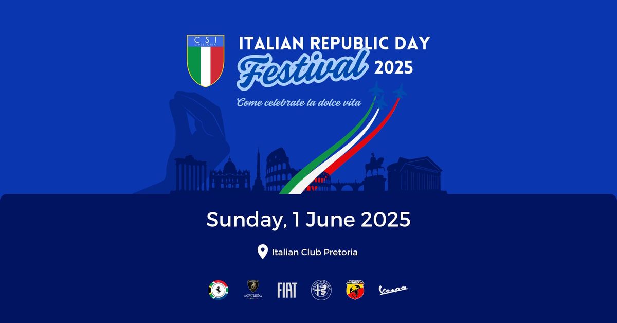 Italian Republic Day Festival 2025