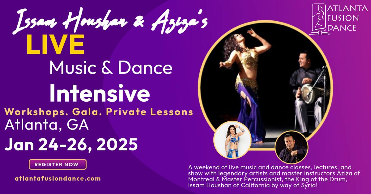 Issam & Aziza of Montreal Live Music and Dance Intensive