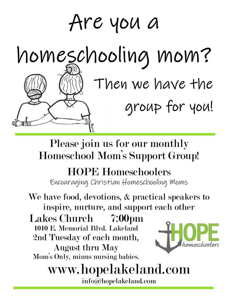 October Moms' Support Meeting