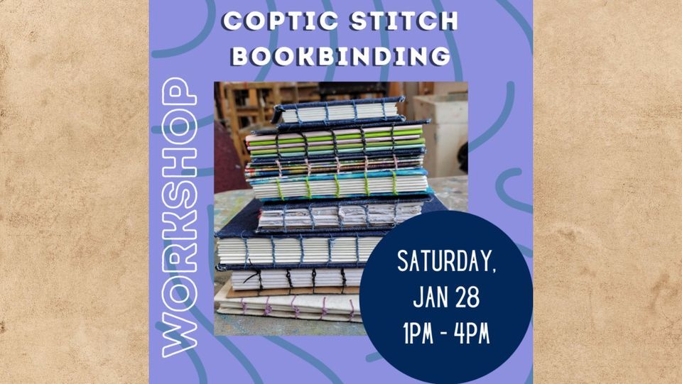 Coptic Stich Bookbinding Workshop with Sara Norine