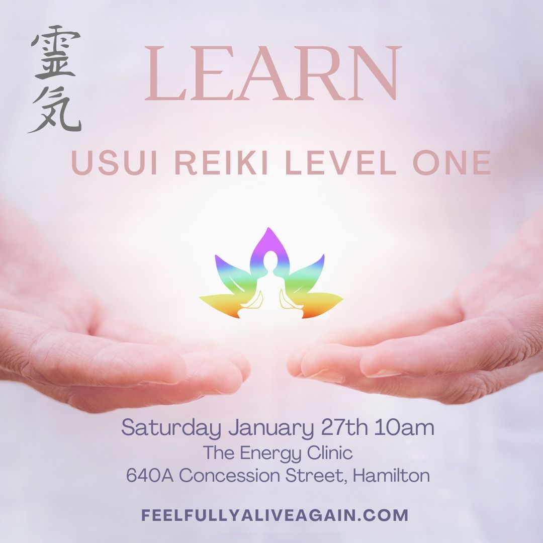 Usui Reiki Level One Training With Tony "Wolfe" Sibbald