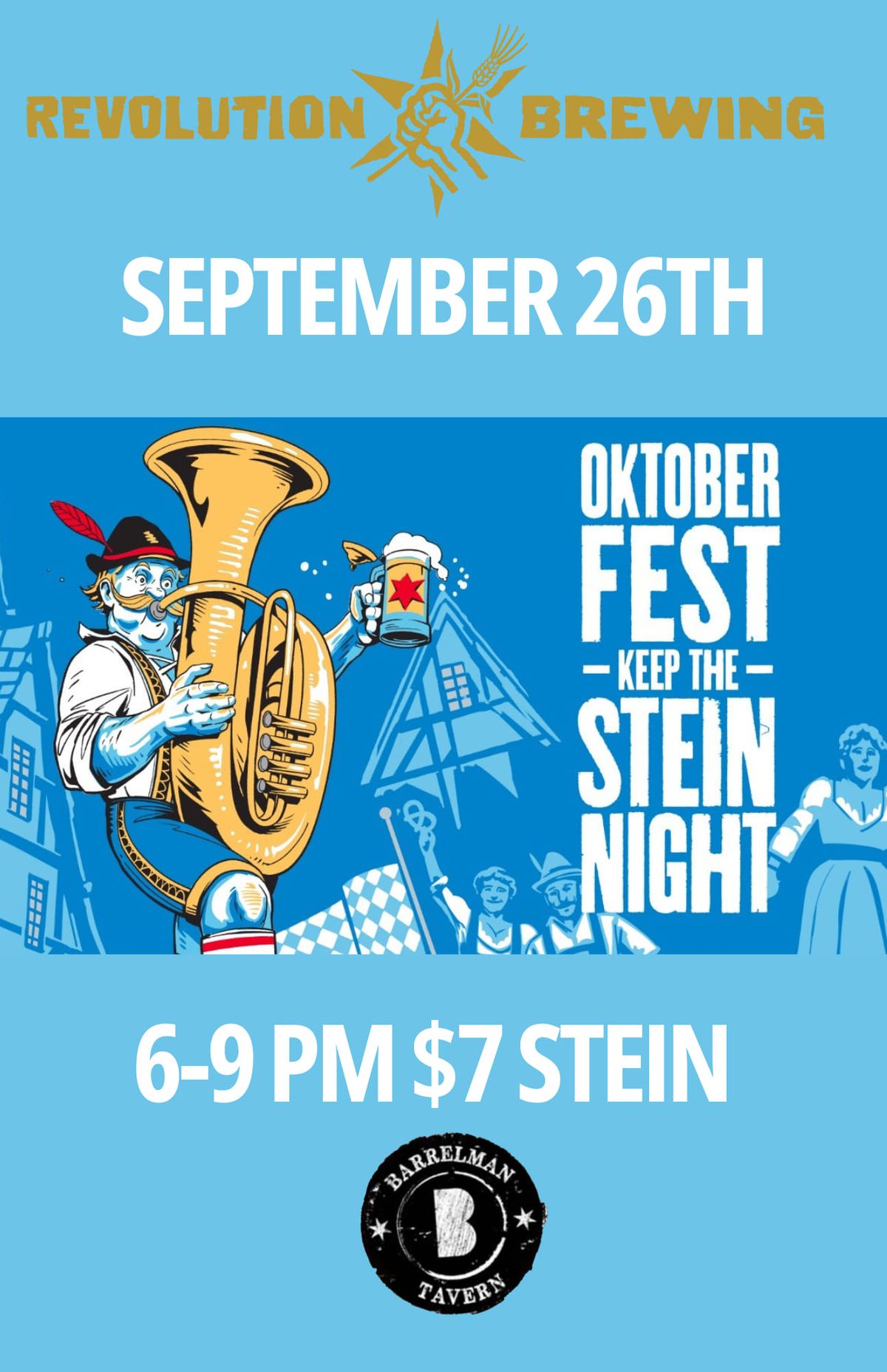 Keep The Stein Night With Revolution Brewing