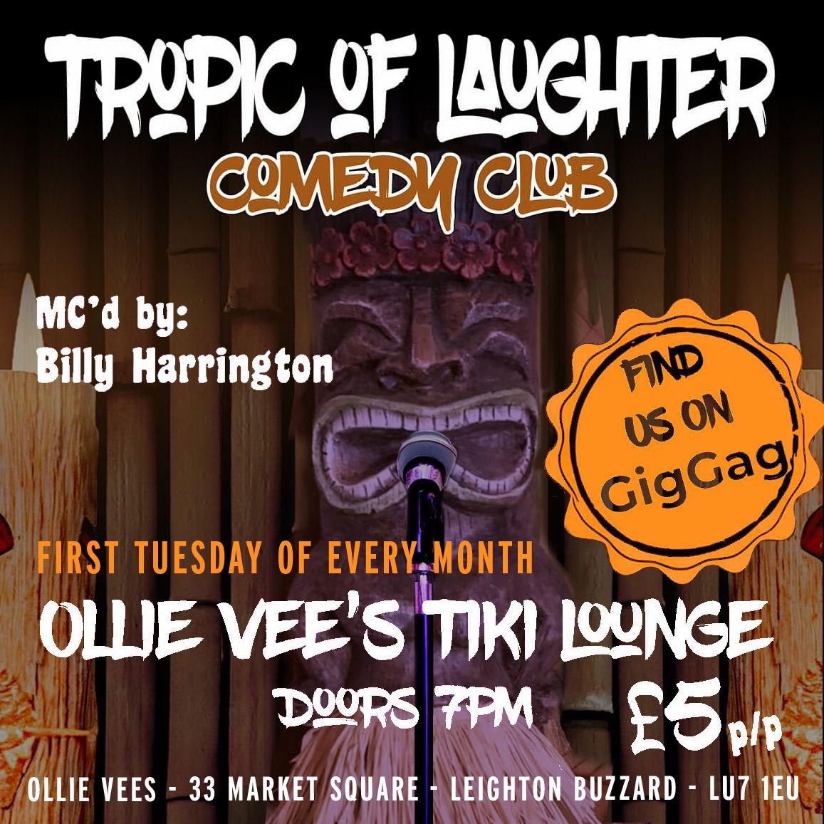 Tropic Of Laughter Comedy Club