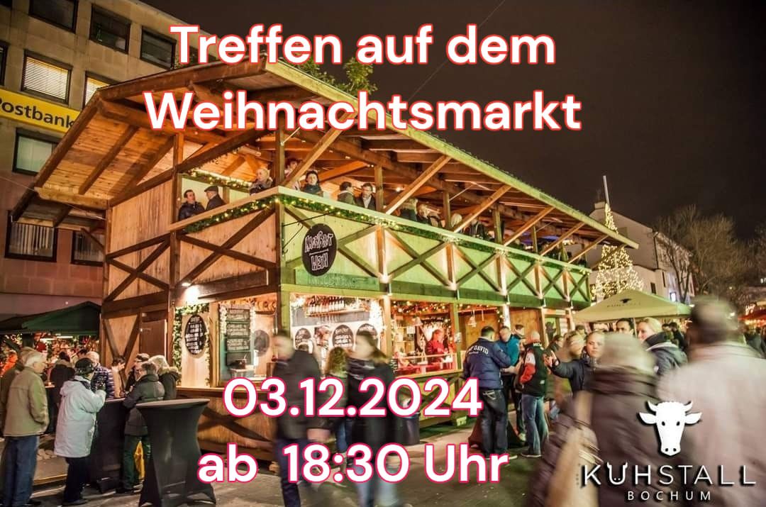 IG Treff auf dem Bochumer Weihnachtsmarkt 