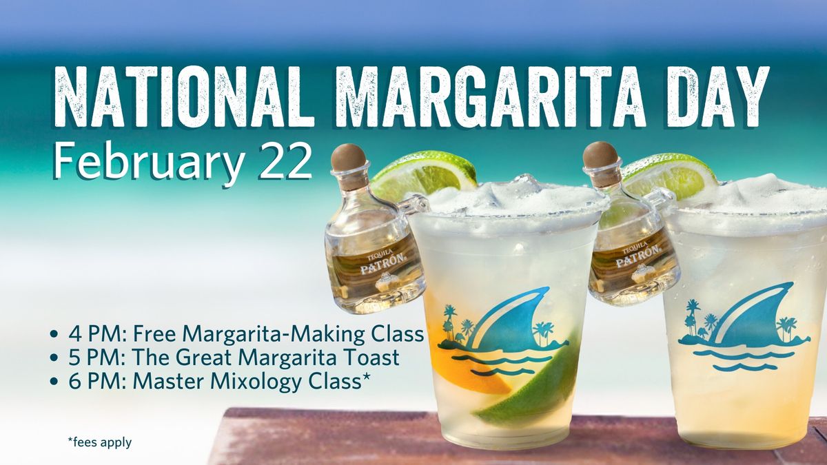 National Margarita Day 2025 - Celebrate at LandShark Bar & Grill Atlantic City! 