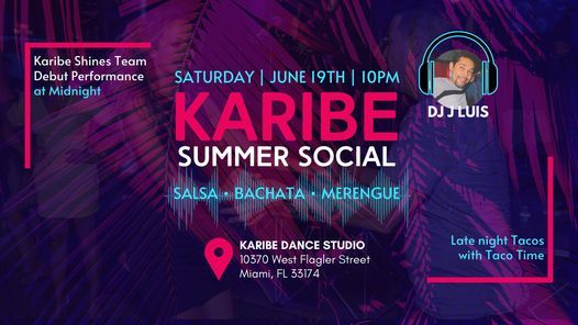 Karibe Summer Social