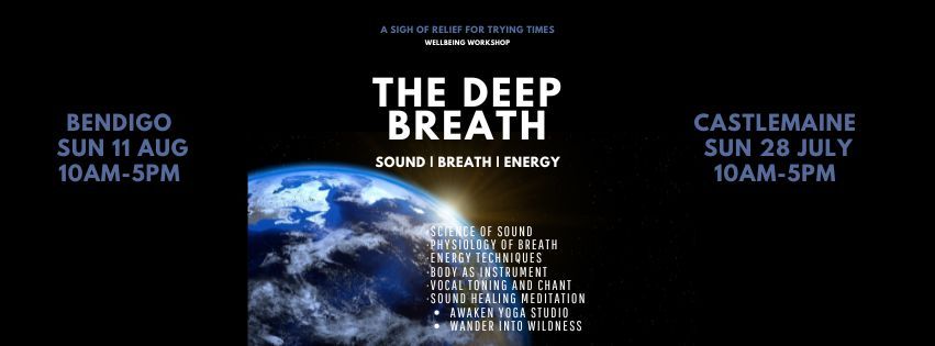 The Deep Breath Castlemaine | Sound + Breath + Energy Workshop