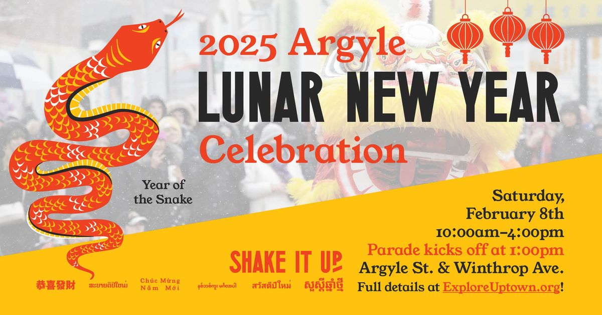 2025 Argyle Lunar New Year Celebration