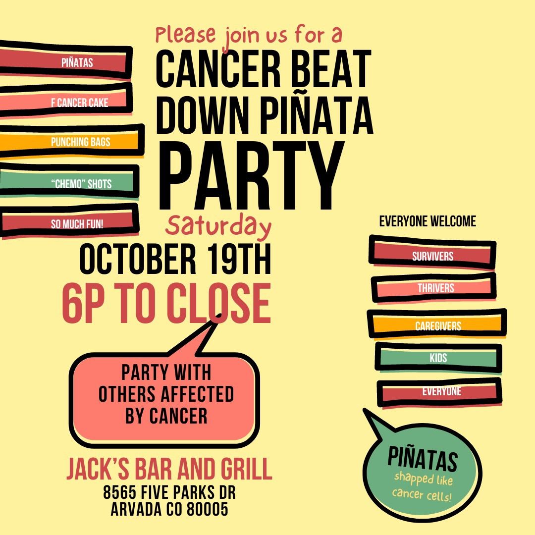 Cancer Beat Down Pi\u00f1ata Party