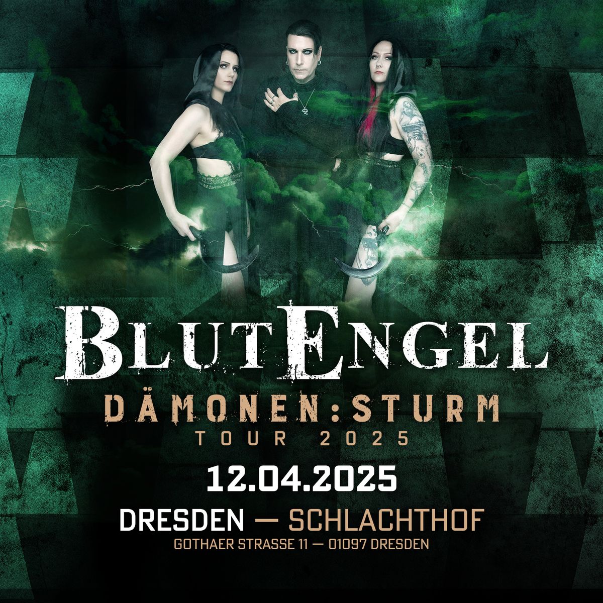 Blutengel - D\u00c4MONEN:STURM Tour - Dresden