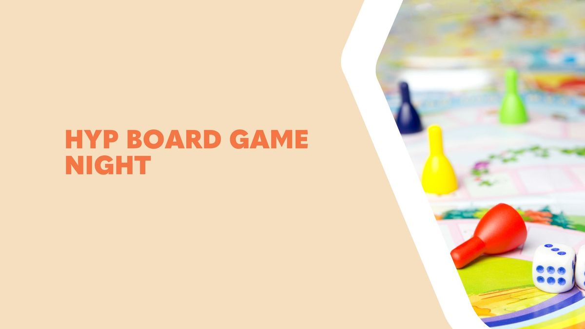 HYP Members Only Board Game Night