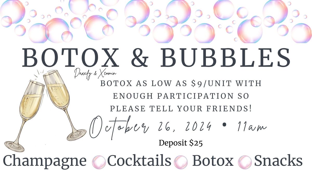 Botox & Bubbles @ Pink