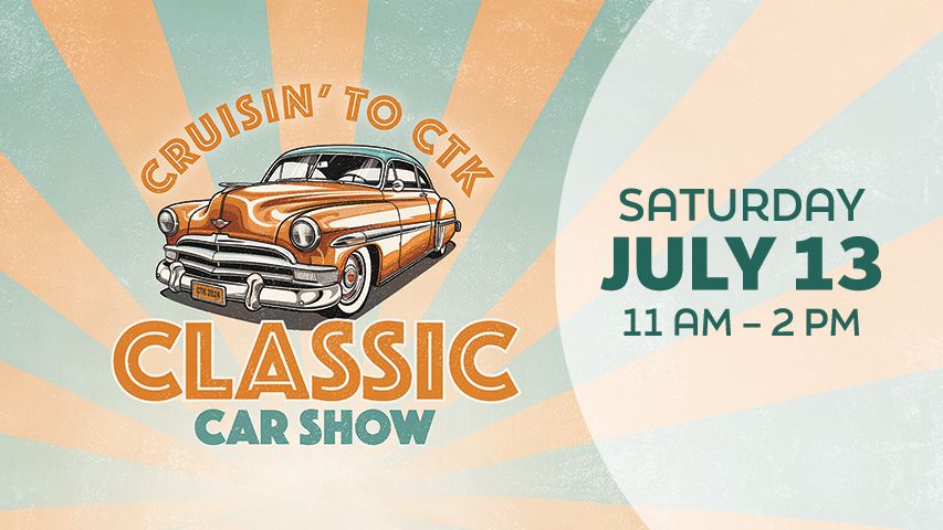 Cruisin' to CTK Classic Car Show