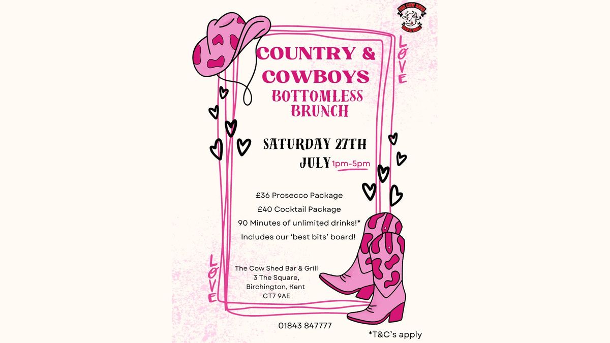 Country & Cowboys Bottomless Brunch!!