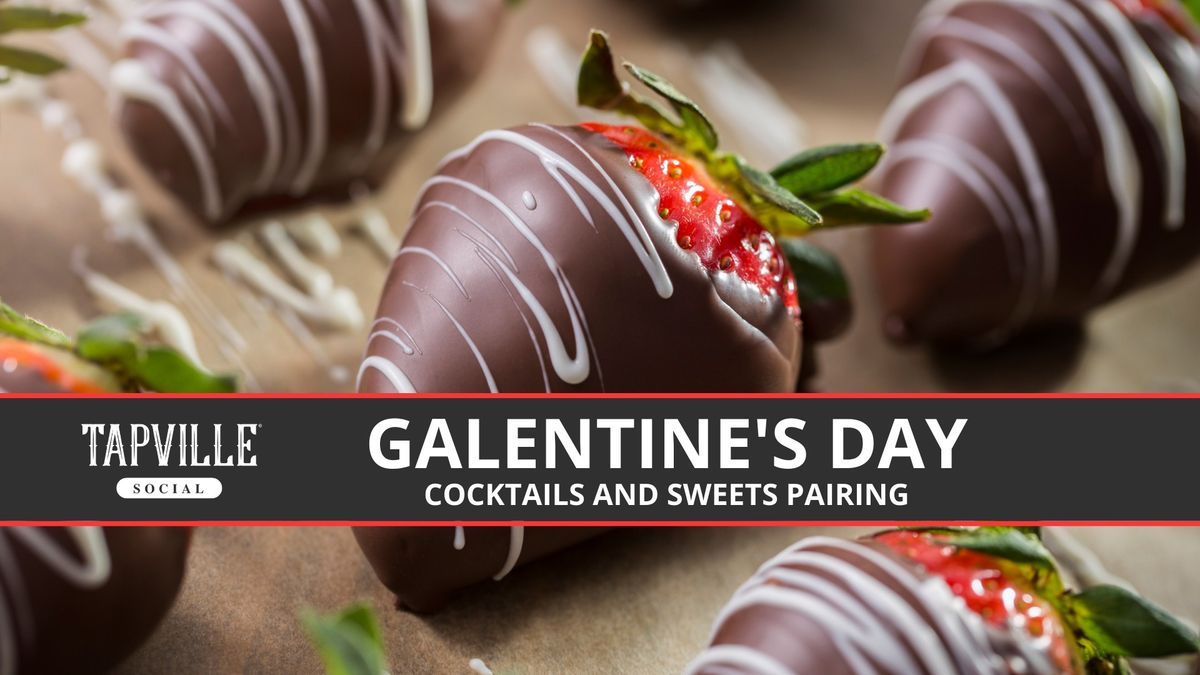 Galentine's Day Cocktails and Sweets Pairing