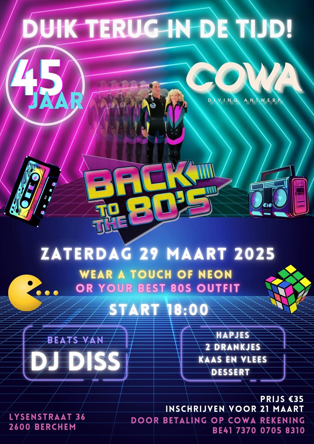 45jaar Cowa party