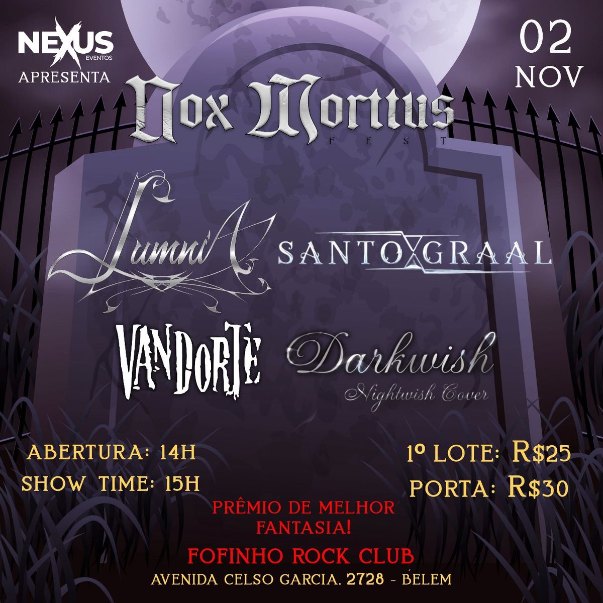 Nox Morttus 3\u00aa Edi\u00e7\u00e3o