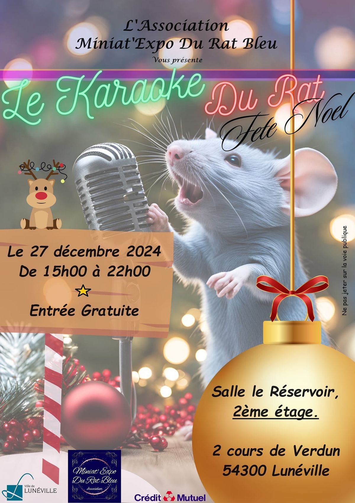 Le Karaok\u00e9 du Rat, f\u00eate No\u00ebl 