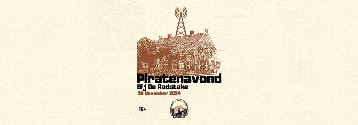 Piratenavond bij de Radstake