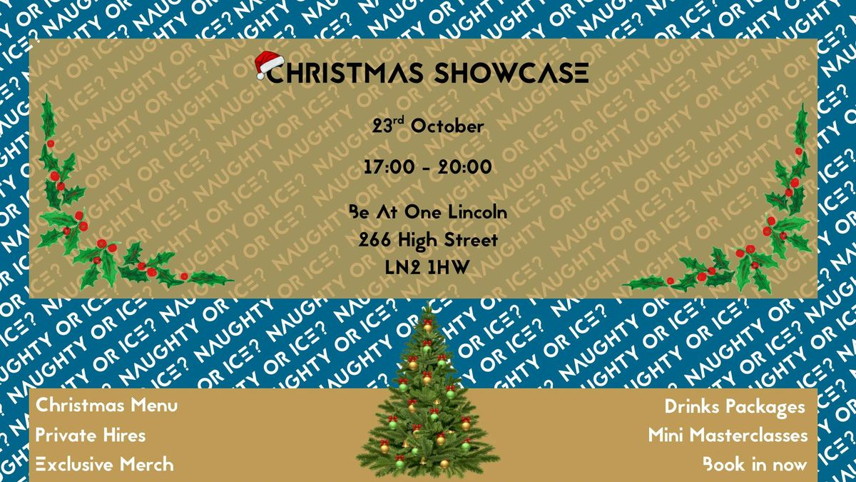CHRISTMAS SHOWCASE!