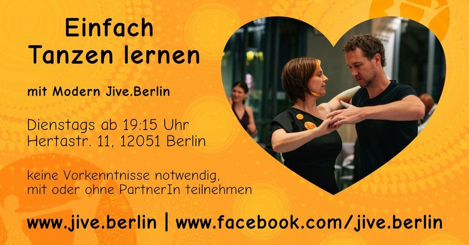 Tanzkurs: Modern Jive Social Dancing (mit\/ohne PartnerIn), bekannt durch LeRoc, Ceroc