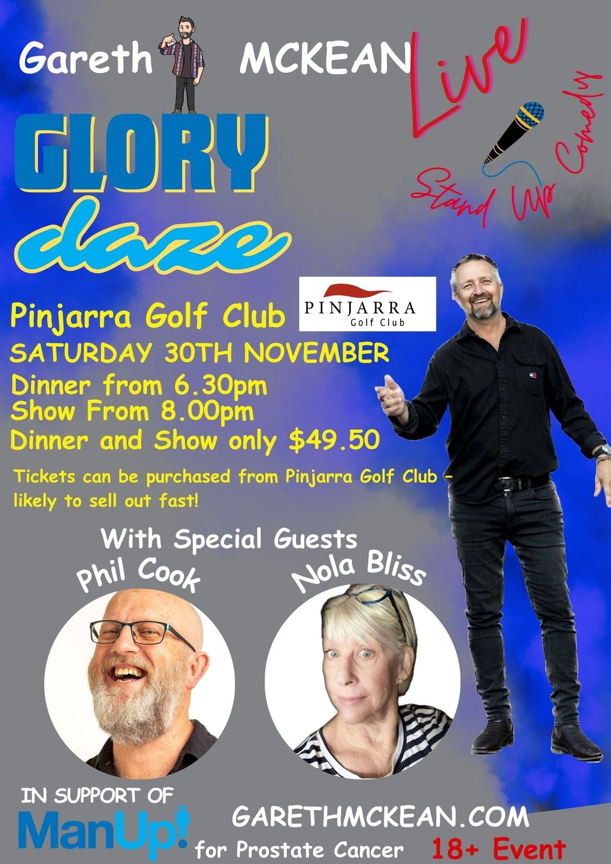 Comedy Night at Pinjarra Golf Club!