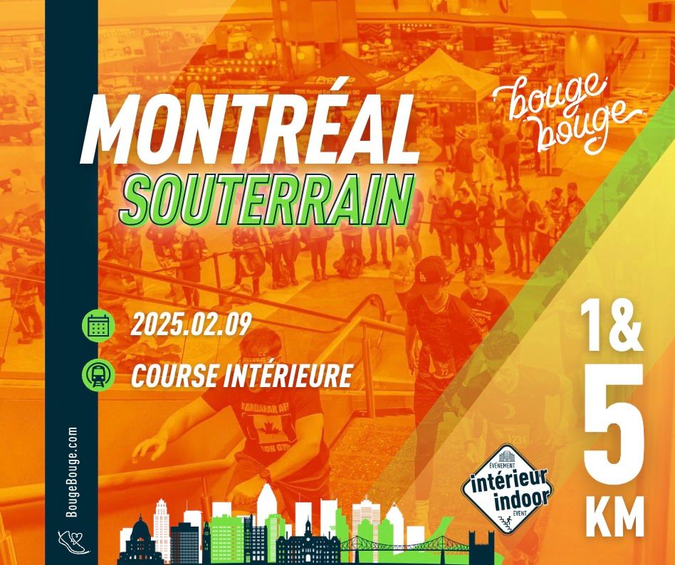 5KM BougeBouge Montr\u00e9al souterrain 2025