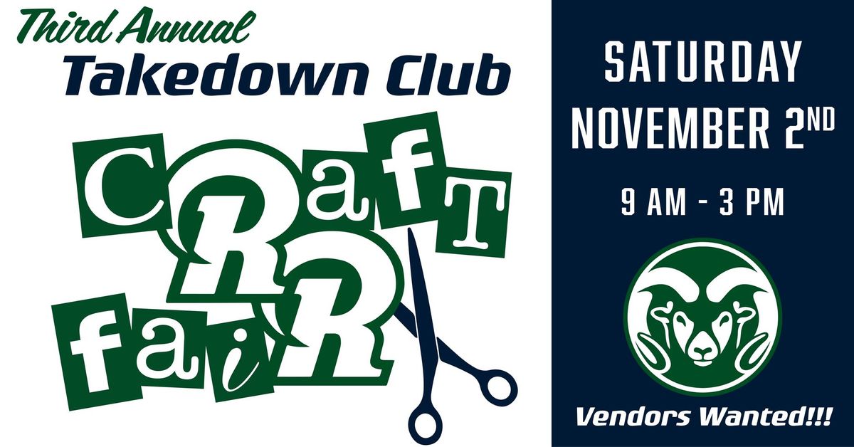 Takedown Club Craft Fair