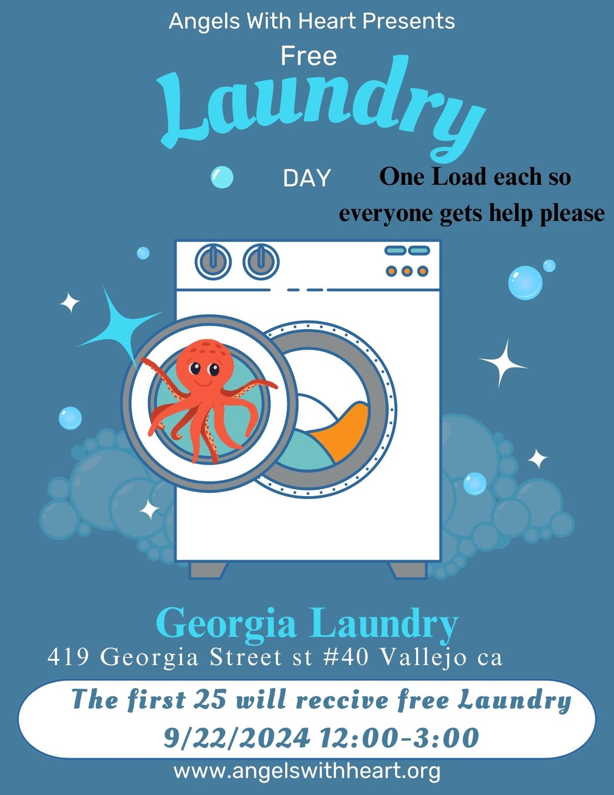 Free Laundry Day! 