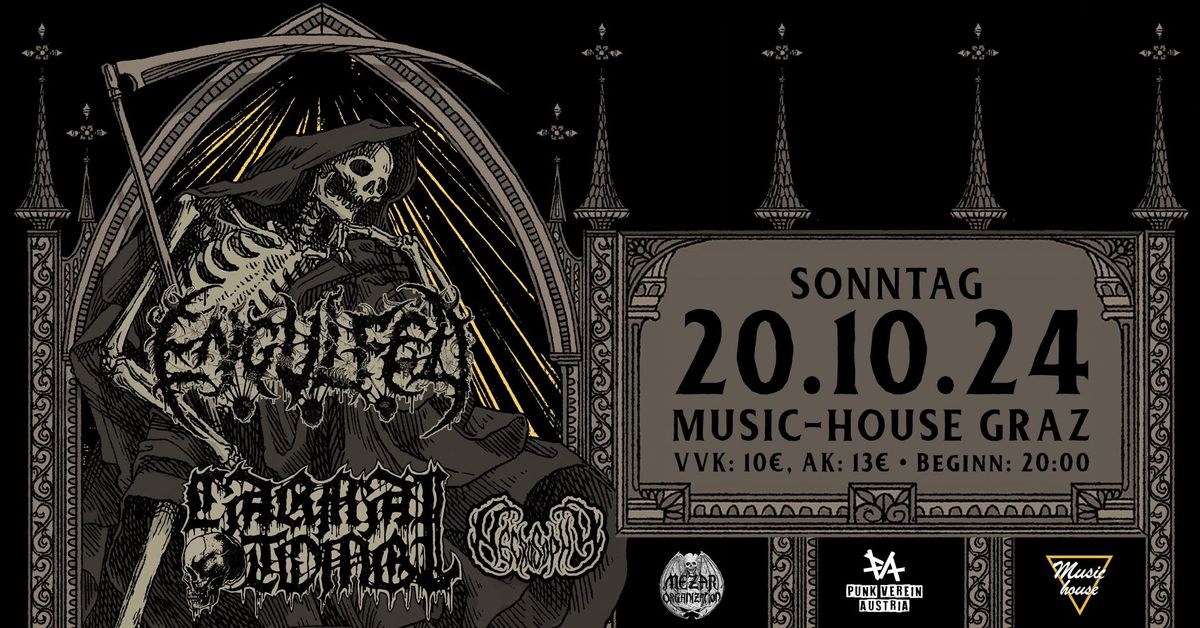 UNEARTHLY DECAY TOUR 2024 - Engulfed, Carnal Tomb, Necrosophy