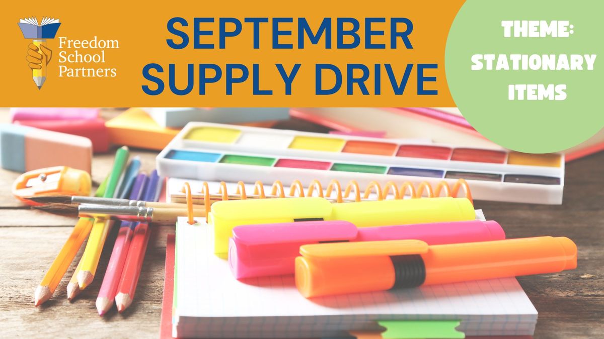 September Supply Drive