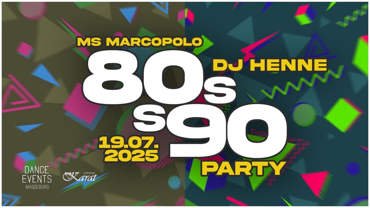 Die 80\/90iger Party mit DJ HENNE