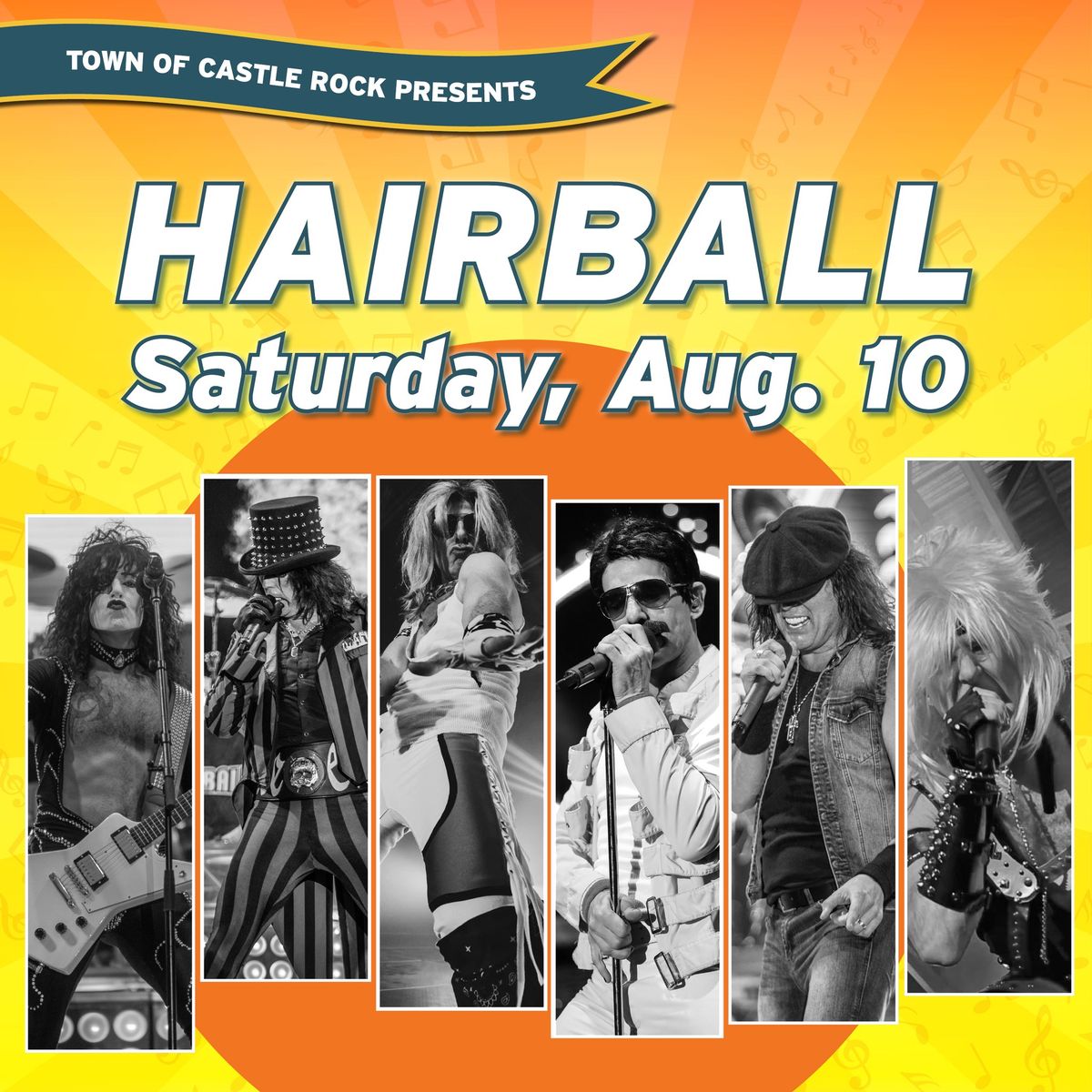 Summer Concert Series \u2014 HAIRBALL with special guest Flashback Heart Attack