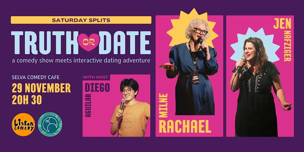 Saturday Splits @ Selva Comedy Cafe Ft. Rachael Milne and Jen Nafziger