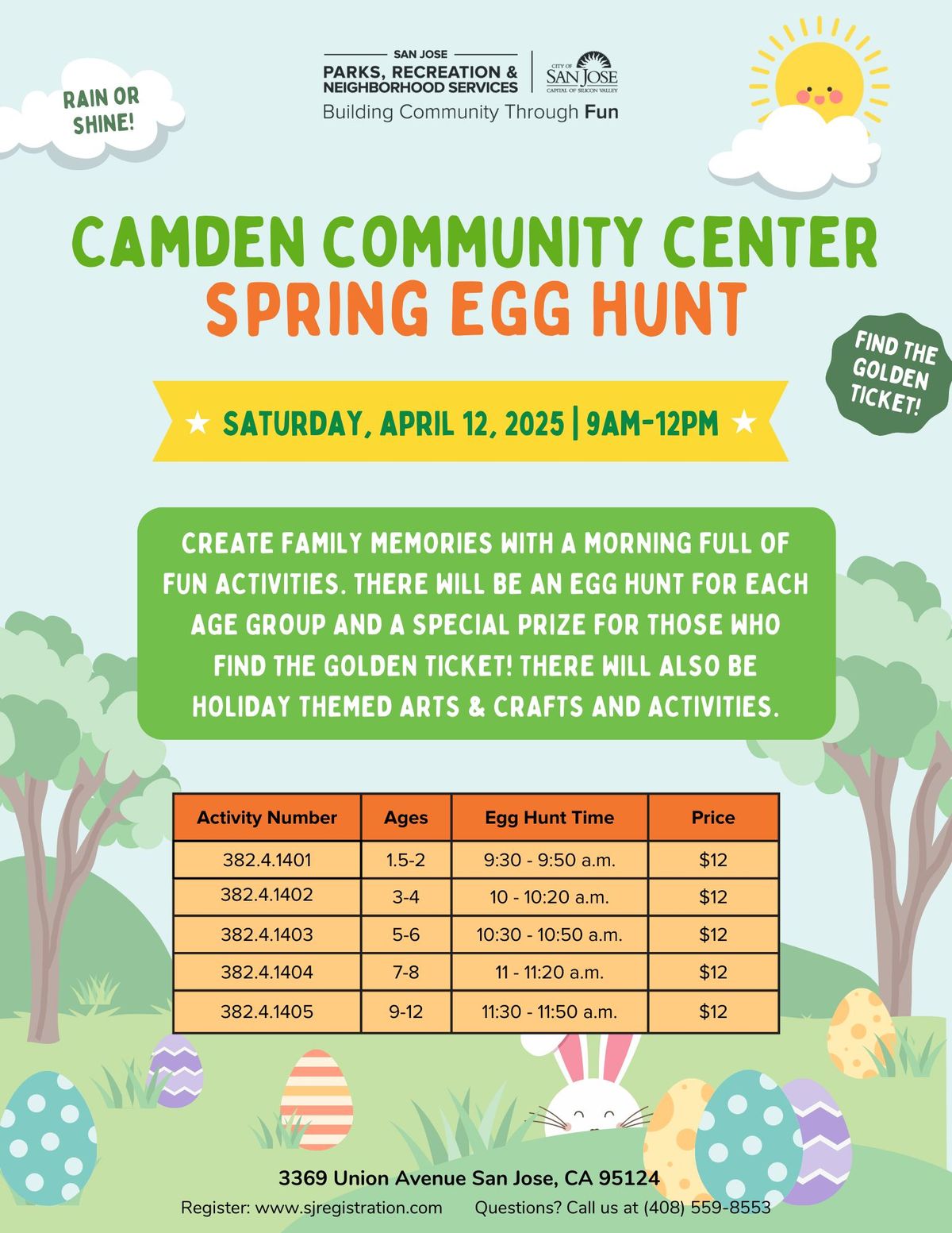 Camden Spring Egg Hunt