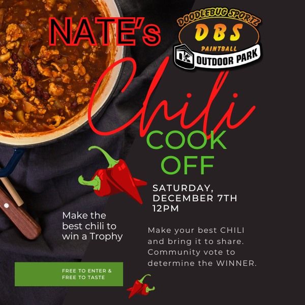  Nate's Chili Cook Off