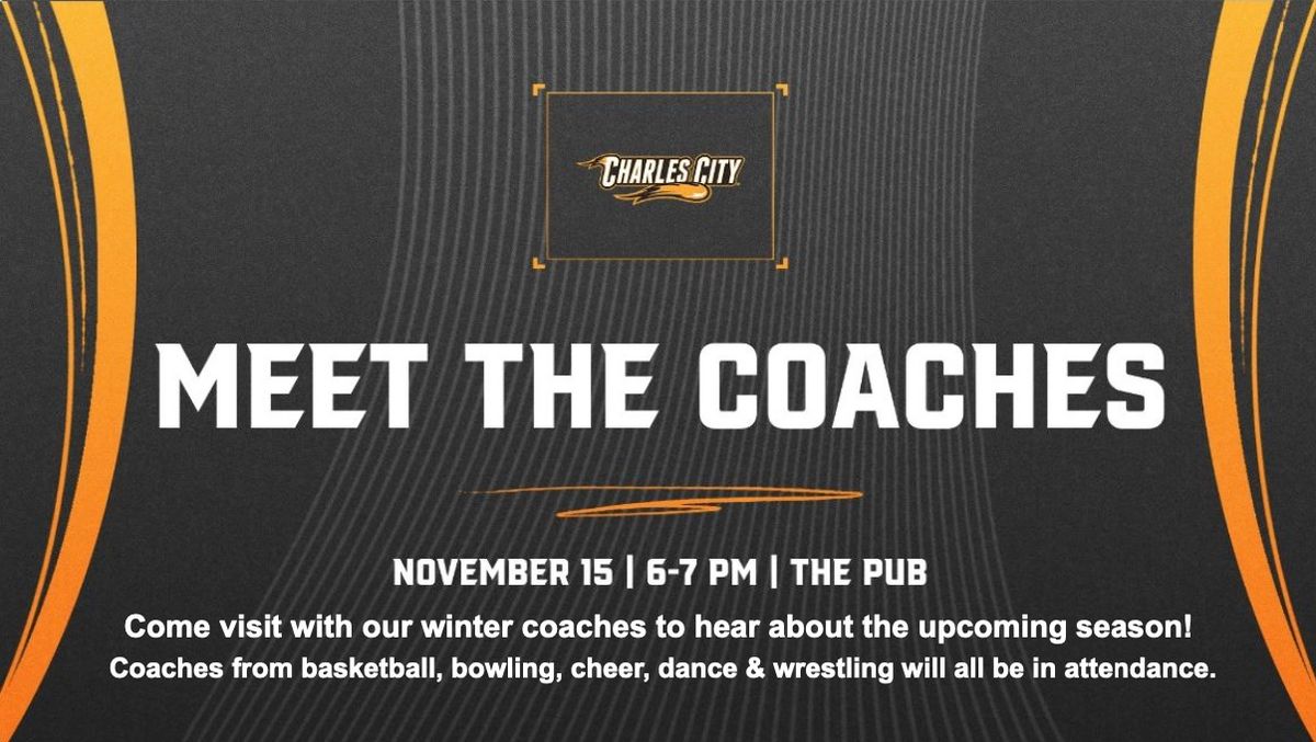 Meet The Coaches Night