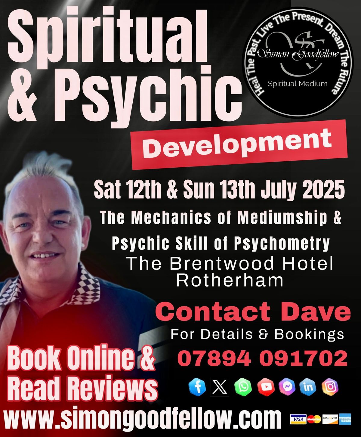 The Mechanics of Mediumship  & Psychic Skill of Psychometry  Workshop