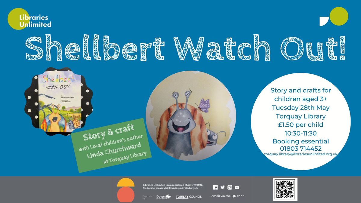 Shellbert Watch Out! Story and Crafts