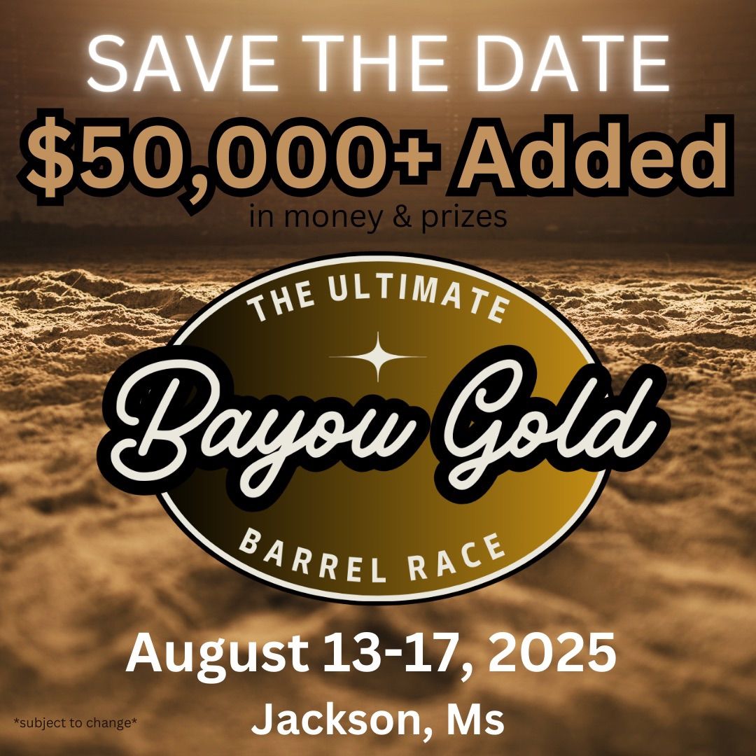 Bayou Gold Barrel Race 2025