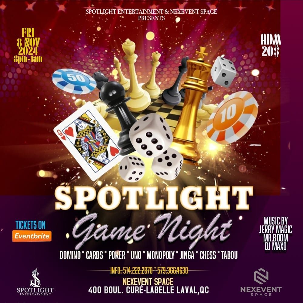 SpotLight Game Night