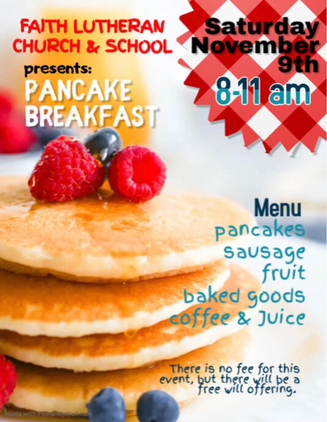 Pancake Breakfast