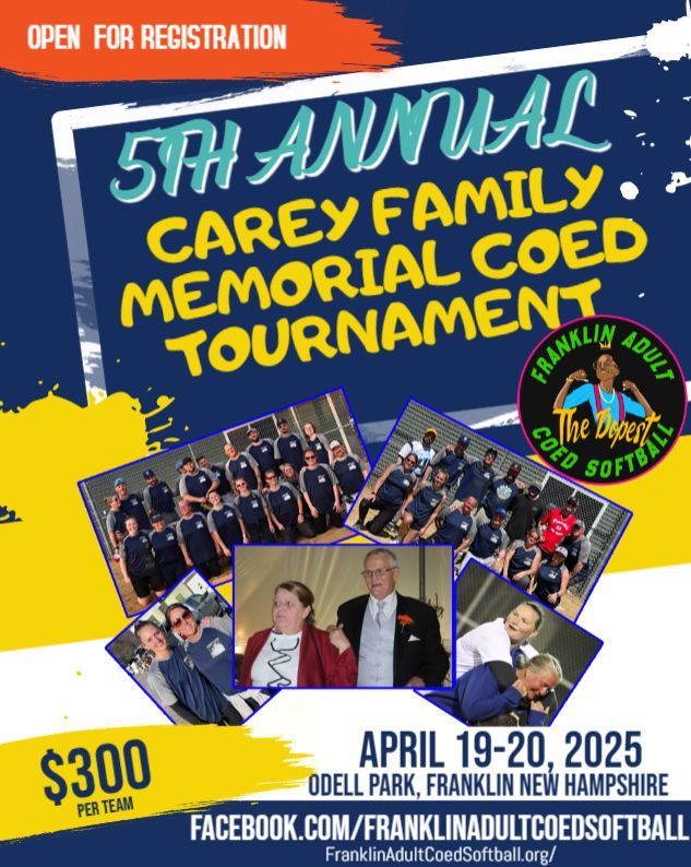 5th Annual Carey Family Memorial Coed Tournament