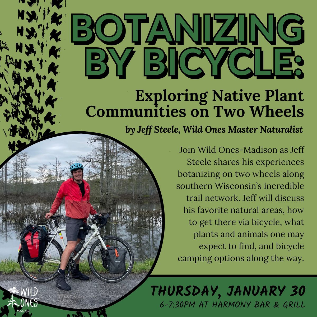 Botanizing by Bicycle: Exploring Native Plants on Two Wheels by Jeff Steele