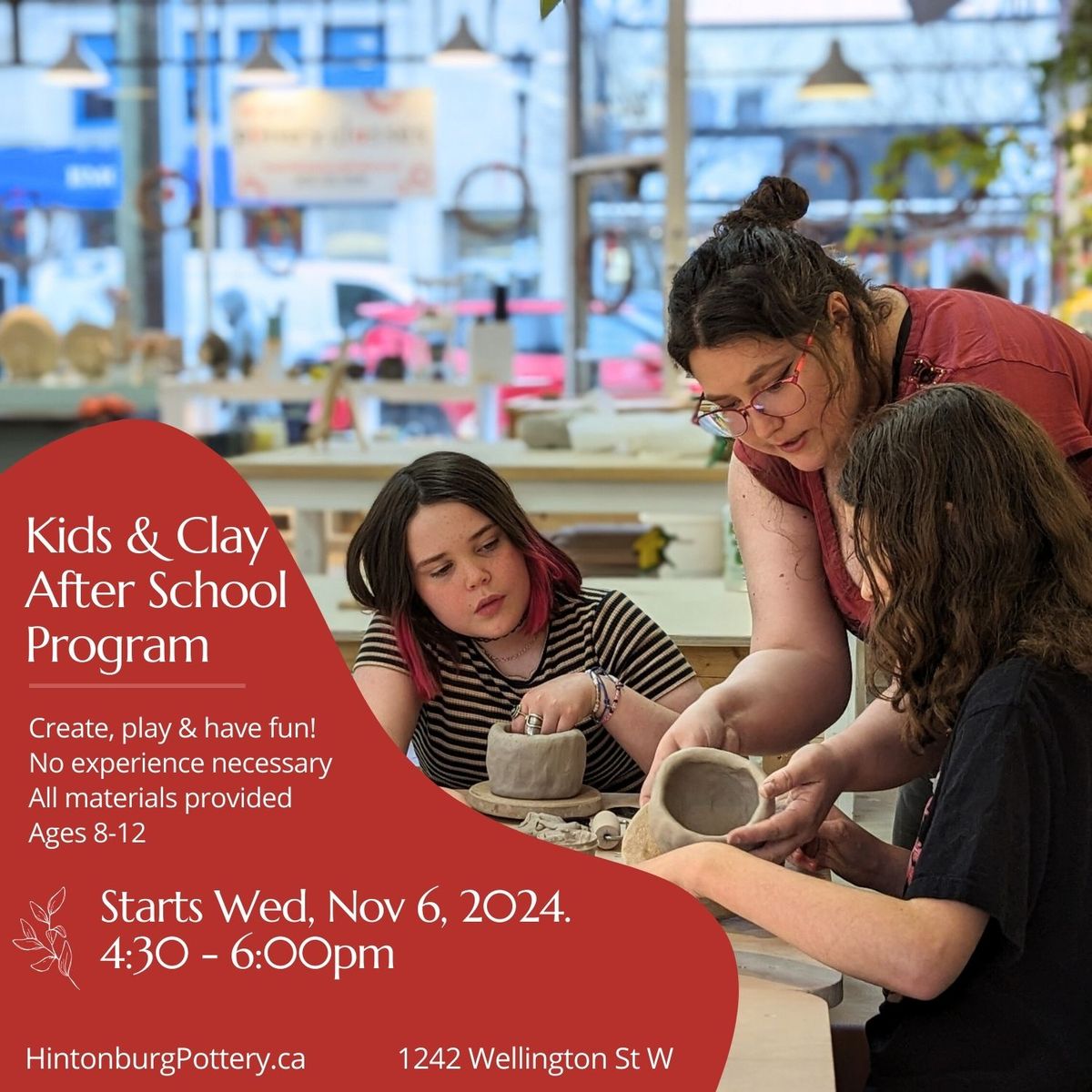 Kids & Clay - After School Program 