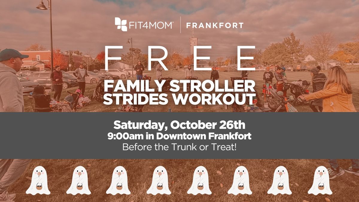 Free Family Stroller Strides Workout