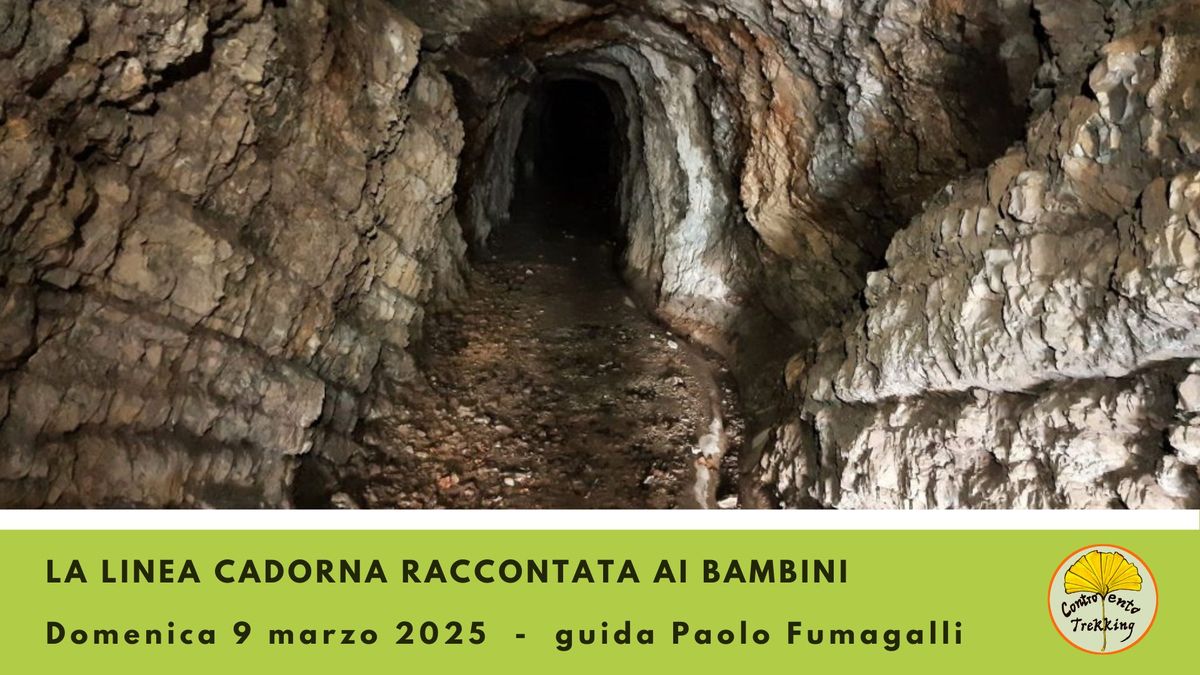 La Linea Cadorna raccontata ai bambini